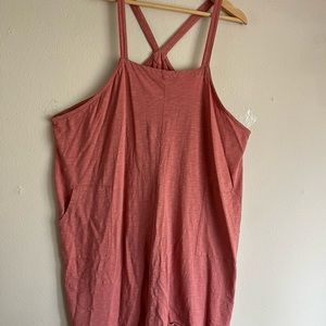 Cotton Pinafore Dress